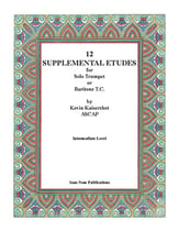 12 Supplemental Etudes for Trumpet or Baritone T.C. cover